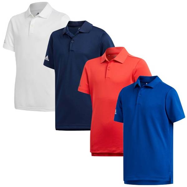 adidas Boys Tournament Golf Polo Shirt